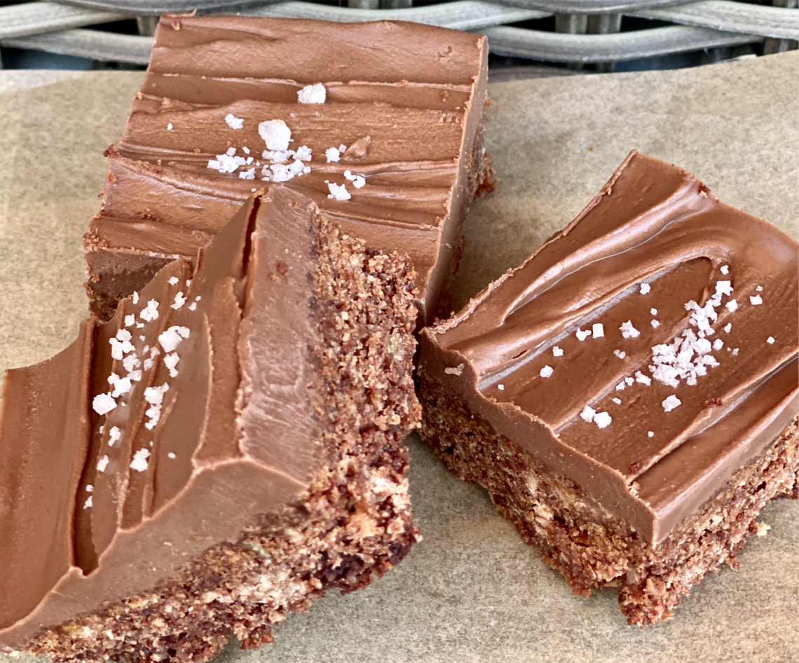 Photograph of Chocolate Crunch Bars