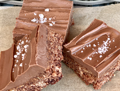 Photograph of Chocolate Crunch Bars