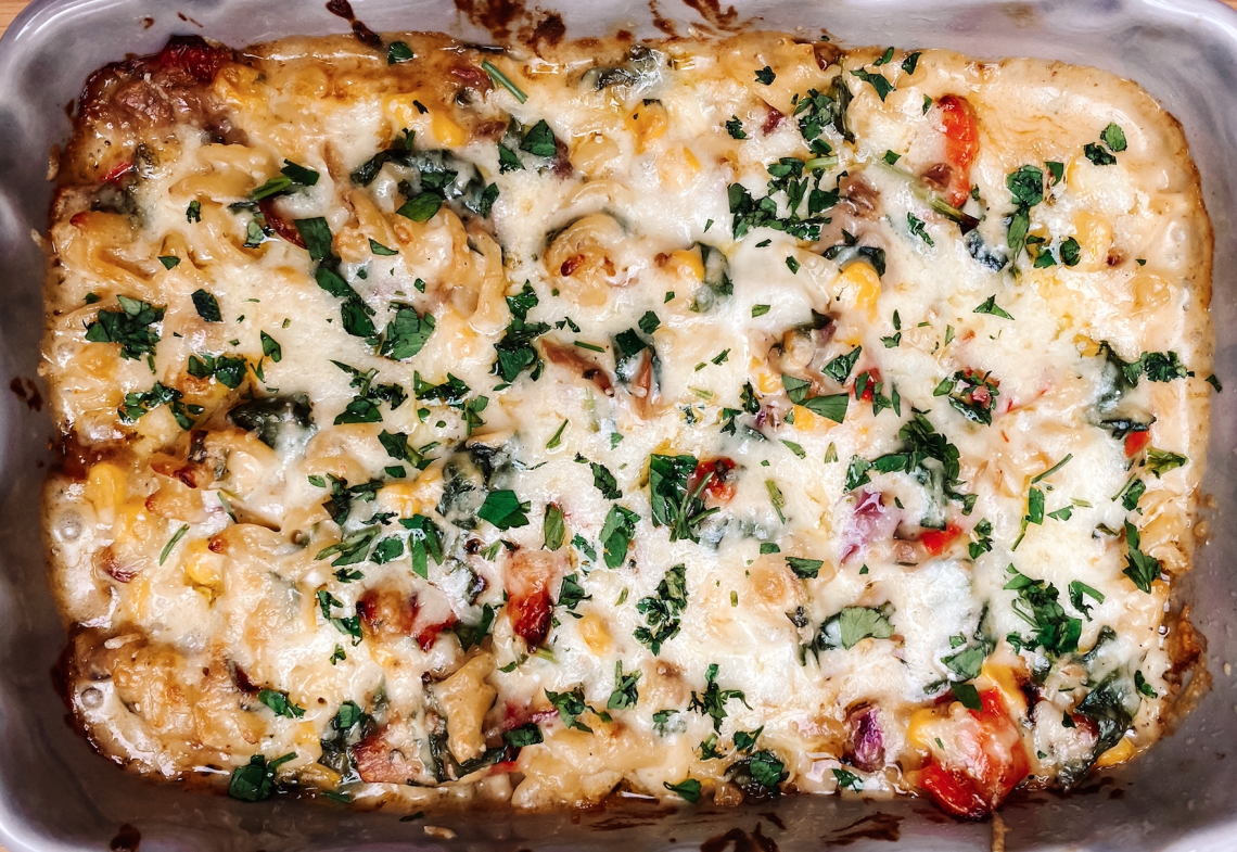 Photograph of a Pasta Bake