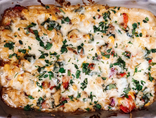 Photograph of a Pasta Bake