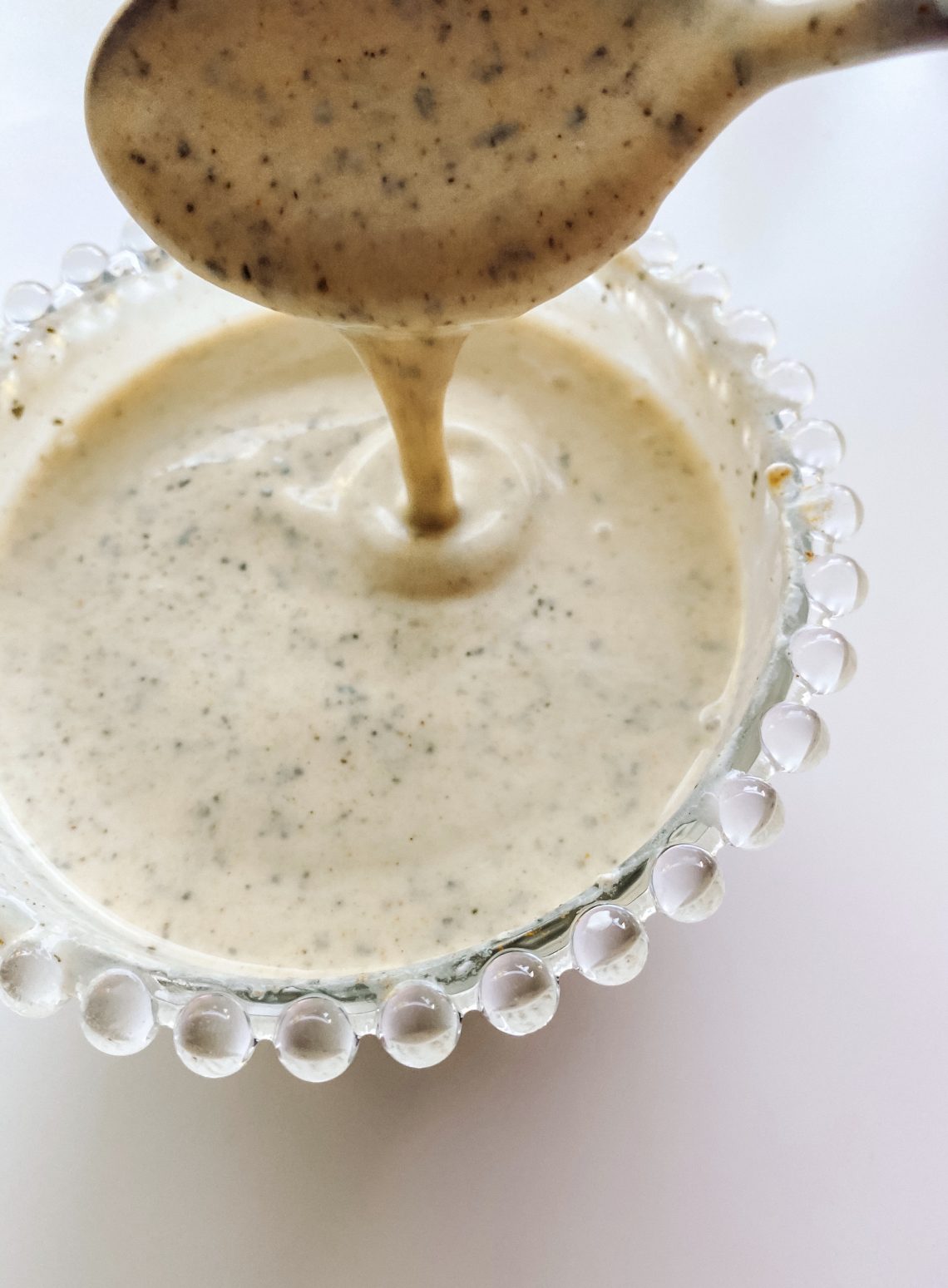 Photograph of Raita with Mint, Turmeric and Garam Masala