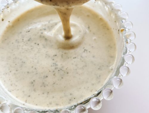 Photograph of Raita with Mint, Turmeric and Garam Masala