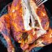 Photograph of Rotisserie Skillet Roast Chicken with Mashed Potatoes and Onion Gravy