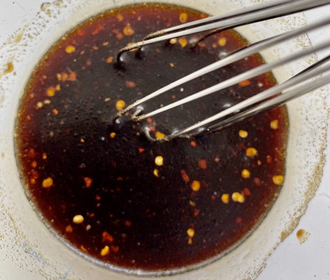 Photograph of Honey, Soy and Garlic Sauce with Chilli and Lime