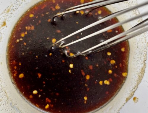 Photograph of Honey, Soy and Garlic Sauce with Chilli and Lime