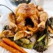 Photograph of Skillet Roast Chicken with a Garlic and Thyme Jus