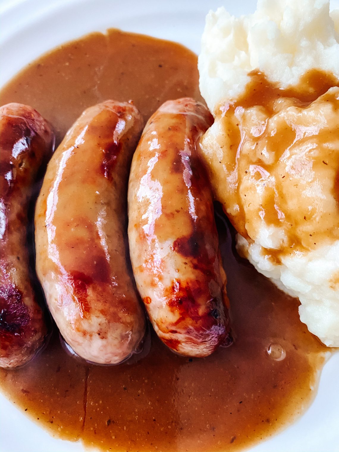 Photograph of Caramelised Onion Gravy with Marsala Wine and Maple Syrup