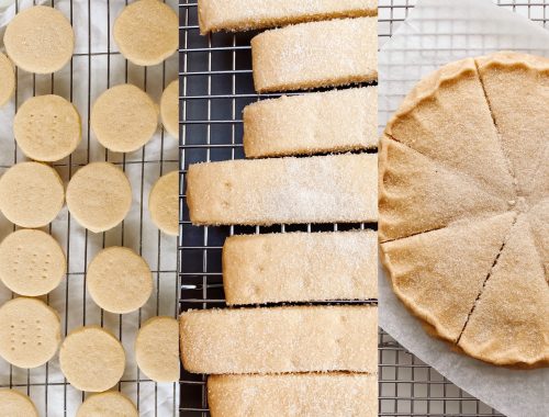 Photograph of Shortbread Biscuits - Three Ways