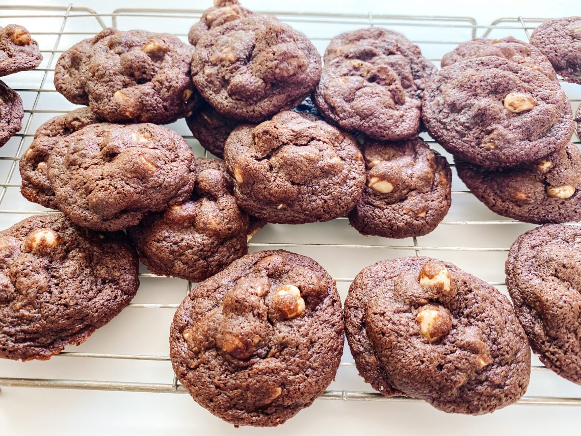 Photograph of Chocolate Chip Cookies with Hazelnuts