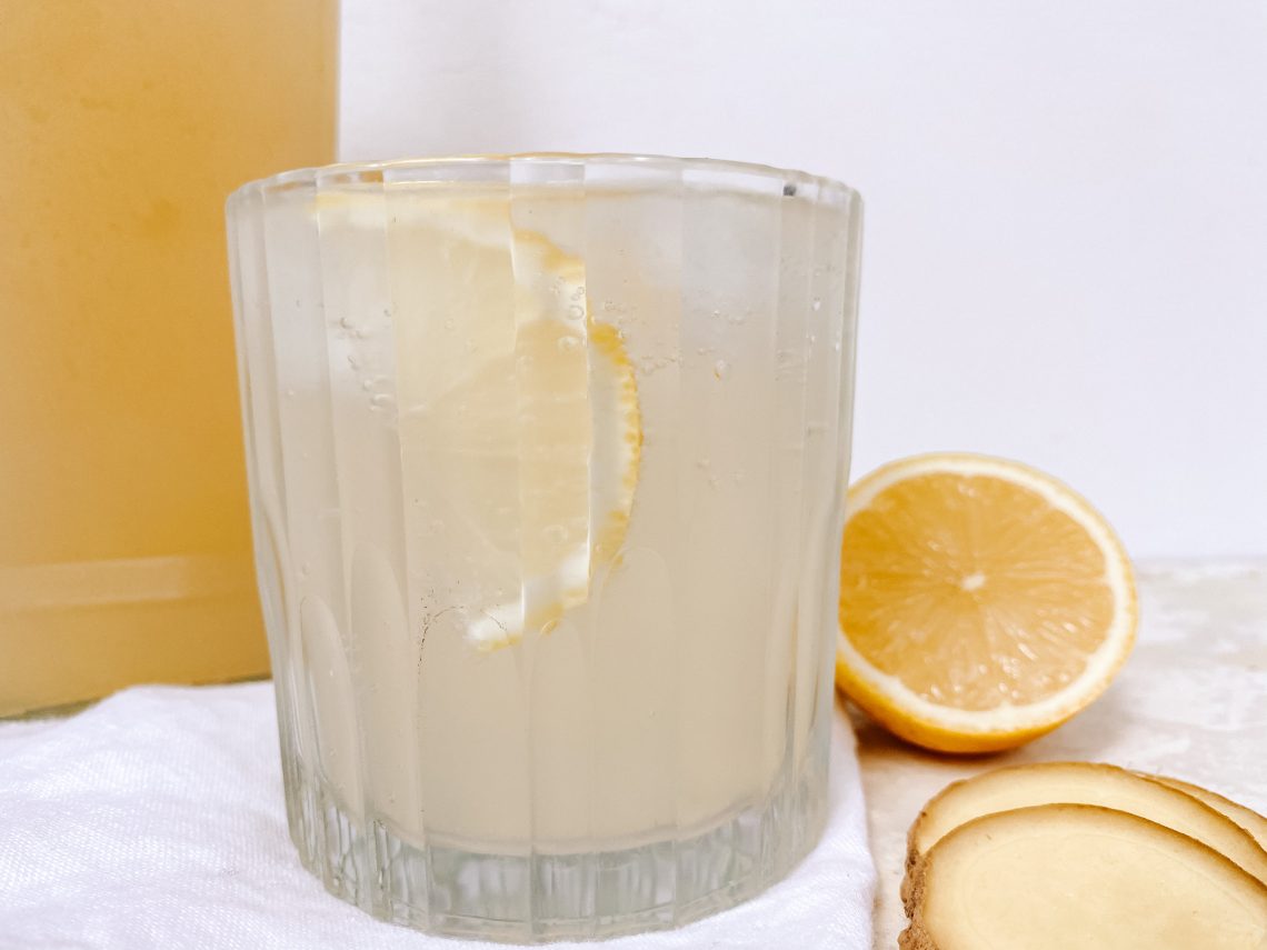Photograph of Fresh Ginger Lemonade