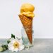 Photograph of Mango Ice Cream - No Churn