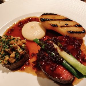 Photograph of the Welsh Beef at Odette's Restaurant, Primrose Hill