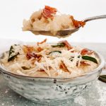 Chicken Risotto with Crispy Sage and Prosciutto