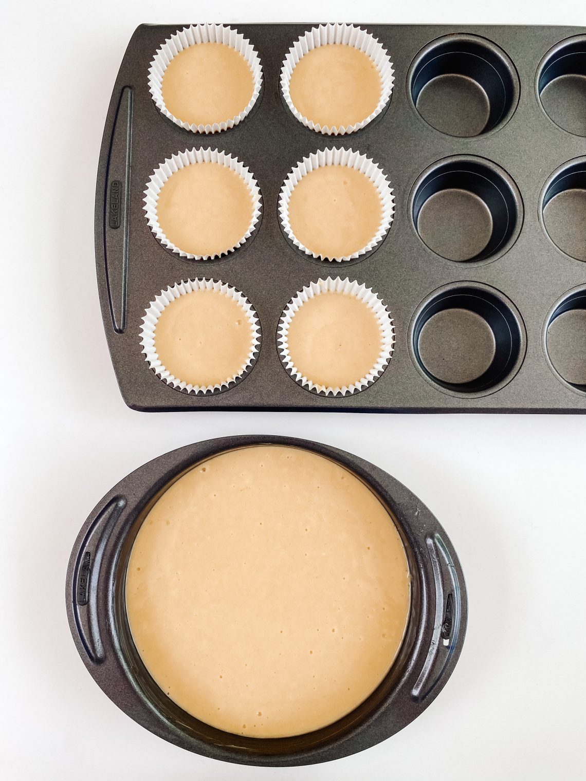 Photograph of Butter and Oil Cakes - Core Recipe