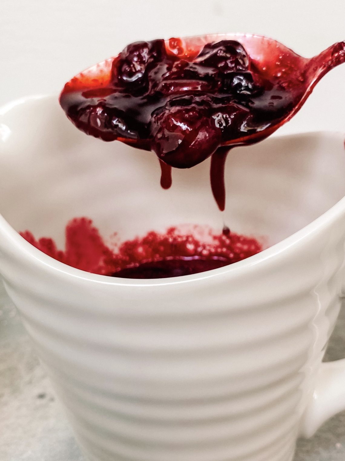 Photograph of Blueberry Sauce
