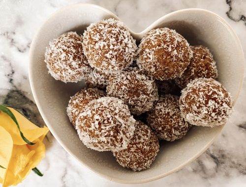 Photograph of Salted Caramel Bliss Balls