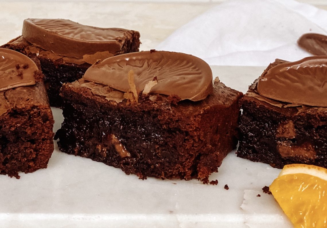 Photograph of Chocolate Orange Brownies