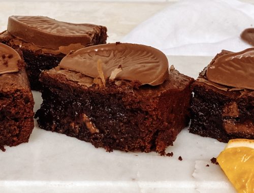 Photograph of Chocolate Orange Brownies