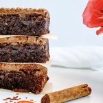 Photograph of Mexican Chilli Brownies with Cinnamon and All Spice