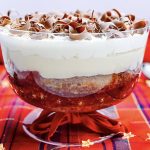 Raspberry and Almond Trifle with Amaretto