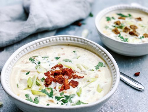 Photograph of Turkey and Sweetcorn Chowder