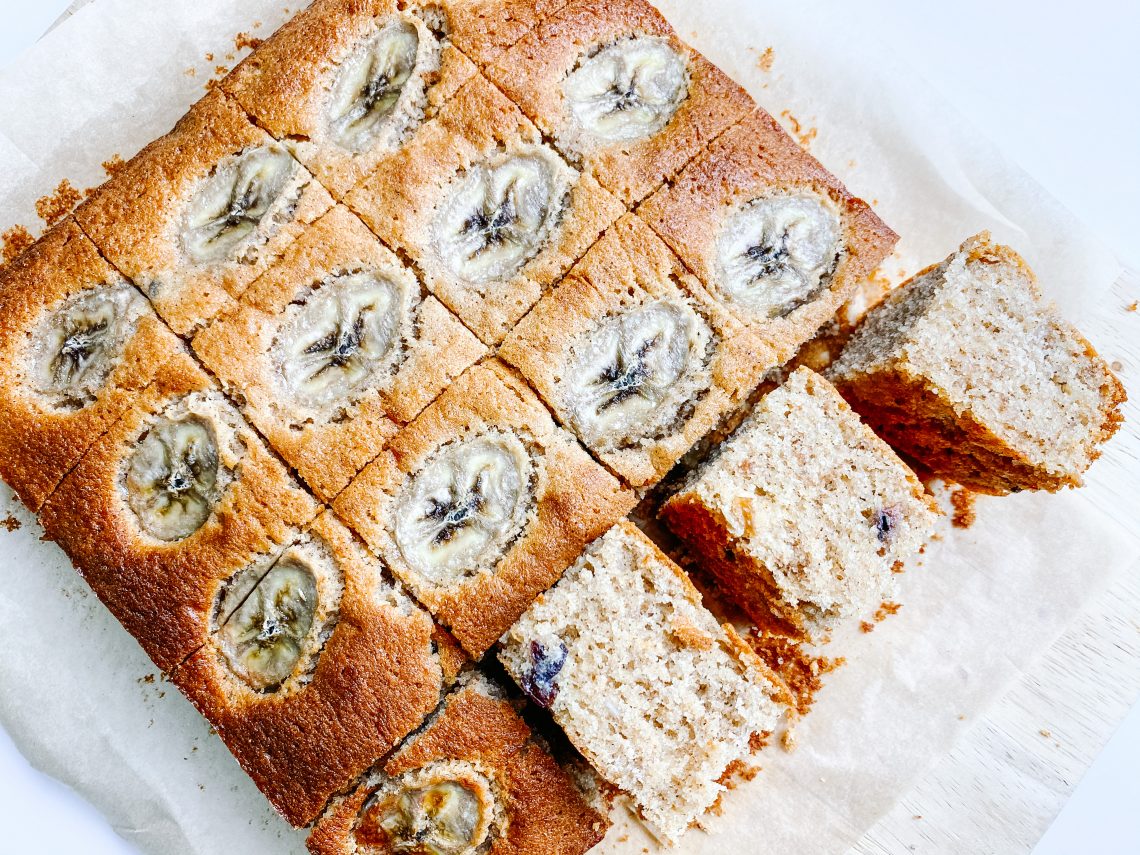 Photograph of Banana and Mincemeat Slice