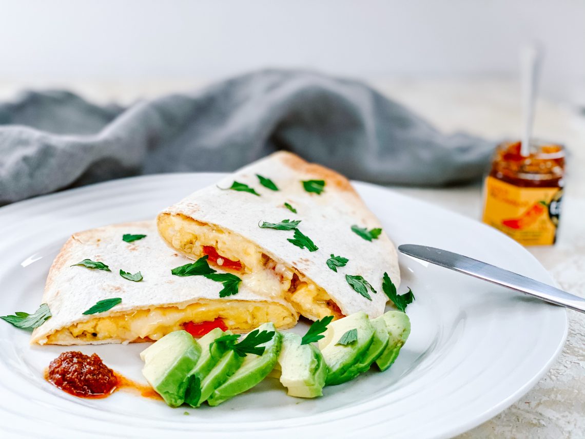 Photograph of Baked Breakfast Quesadilla