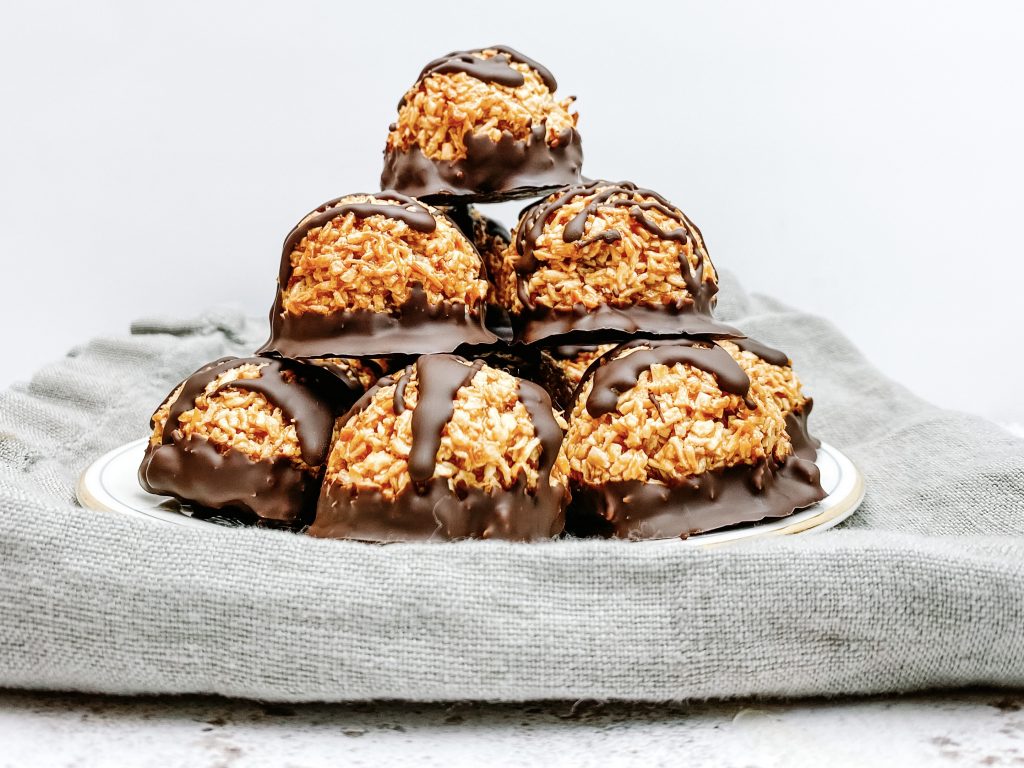 Photograph of Salted Caramel Macaroons