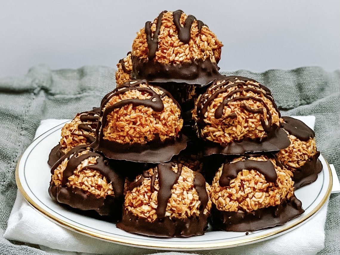 Photograph of Salted Caramel Macaroons