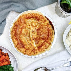 Photograph of Welsh Wagyu Beef Pie with Monty's Ale