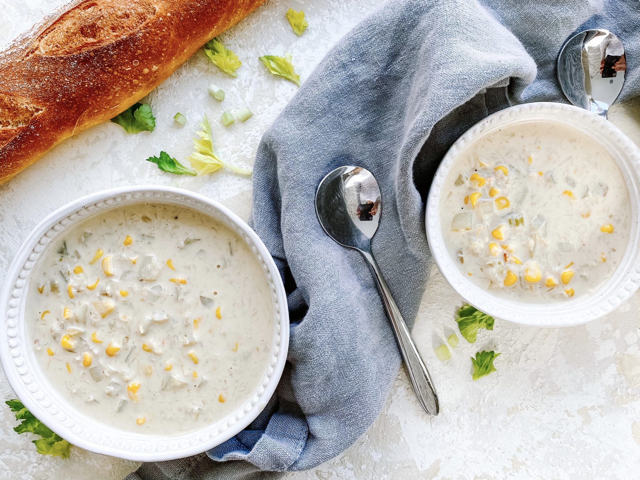 Crab and Sweetcorn Chowder Daffodil Kitchen