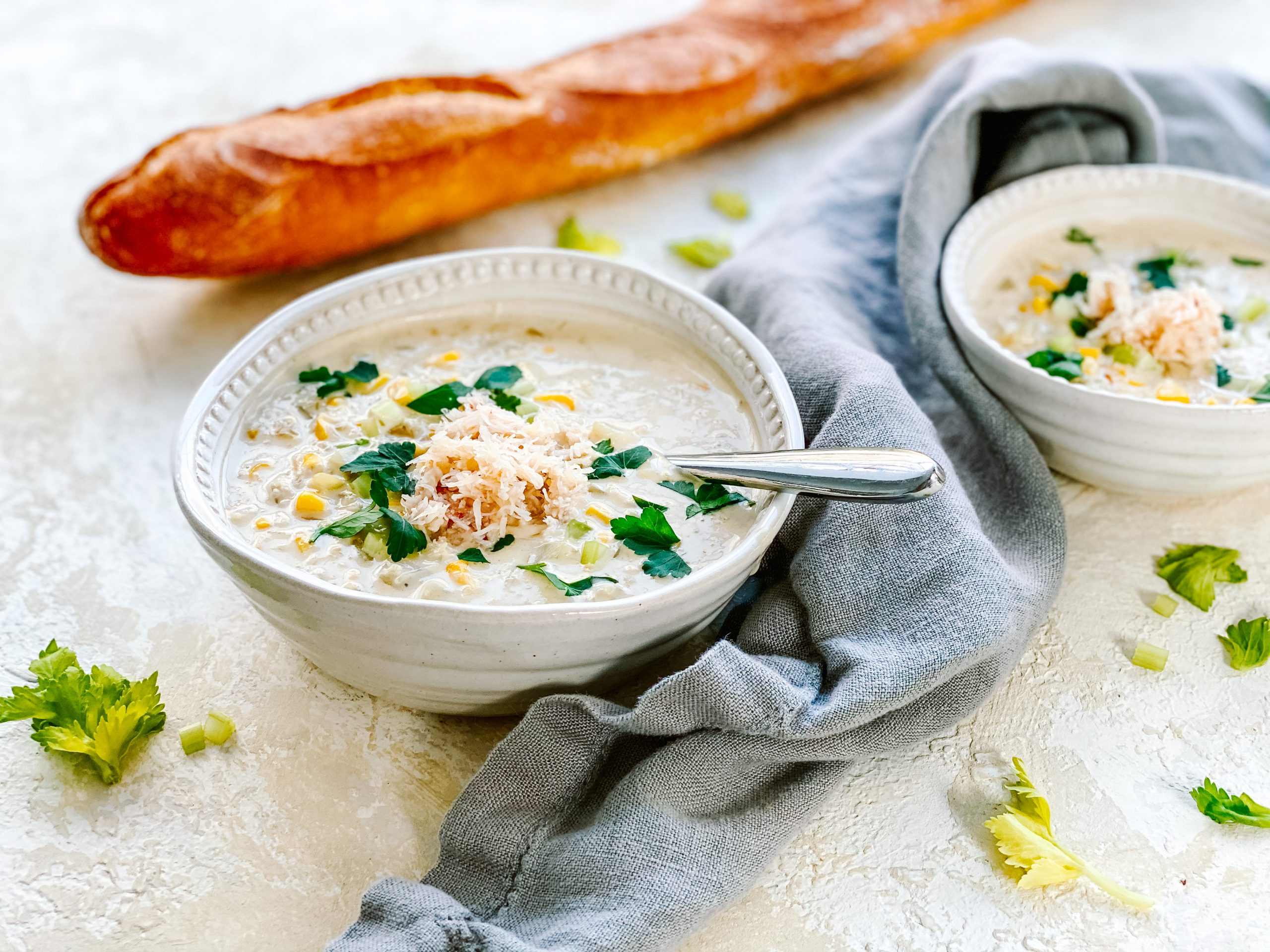 Crab and Sweetcorn Chowder Daffodil Kitchen