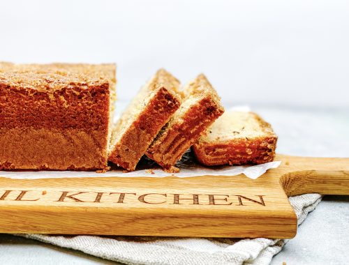 Photograph of Welsh Shearing Cake or Cacen Gneifo