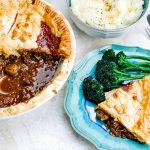 Beef and Guinness Pie with Mushrooms