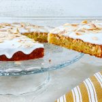 Photograph of Lemon and Almond Cake with Olive Oil and Yoghurt