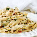 Photograph of Tagliatelle Aglio, Olio e Peperoncino