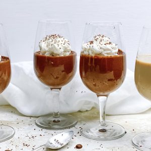 Photograph of Dark Chocolate Mousse with Baileys Irish Cream