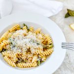 Fusilli with Asparagus, Lemon and Mascarpone