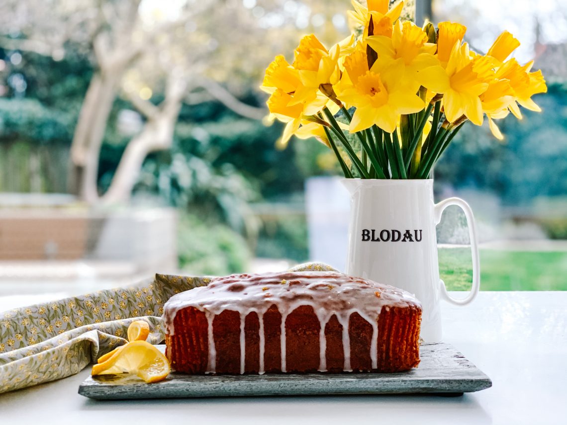 Photograph of Lemon Drizzle Cake