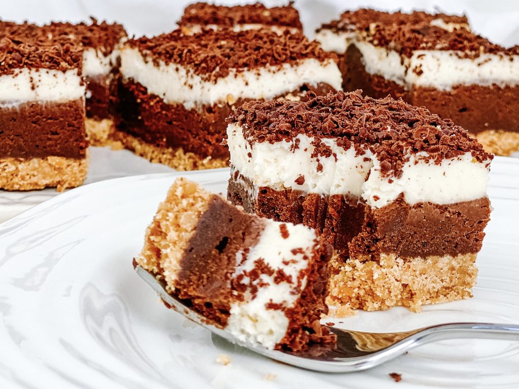 Photograph of Cheesecake Chocolate Brownies