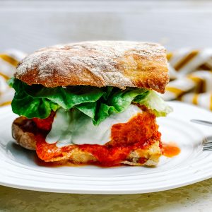 Photograph of Ciabatta Meatball Hero