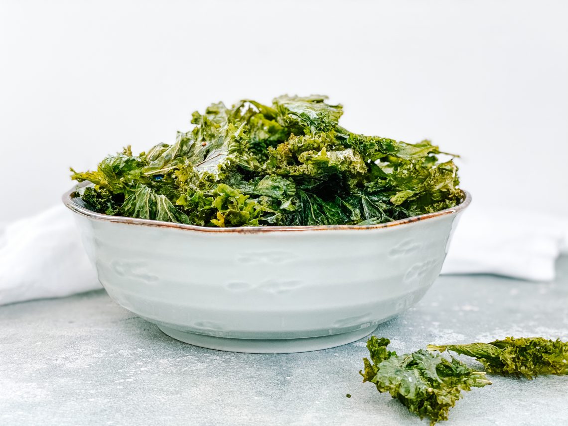 Photograph of Oven-Baked Kale Crisps