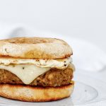 ‘Wimbledon Royals’ Sausage and Egg English Muffin with Cheese