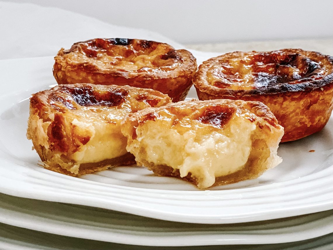 Photograph of Pastéis de Nata - Portuguese Custard Tarts