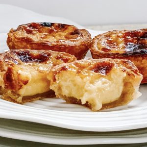 Photograph of Pastéis de Nata - Portuguese Custard Tarts