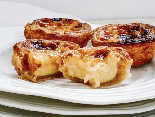 Photograph of Pastéis de Nata - Portuguese Custard Tarts