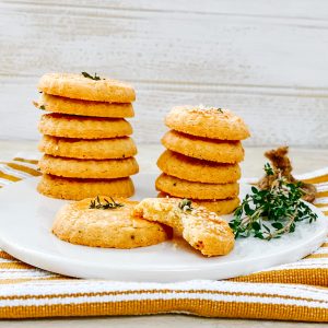 Photograph of Cheddar Cheese Shortbread