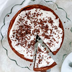 Photograph of Flourless Chocolate Cake