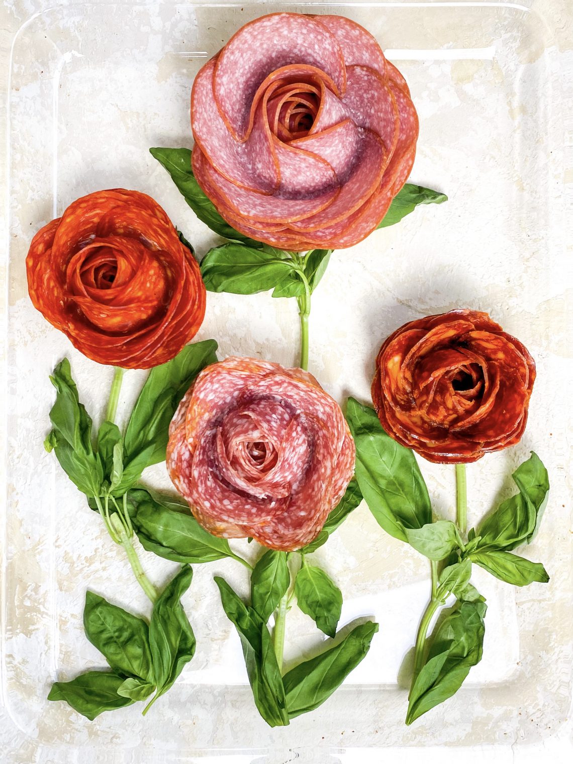 Photograph of Salami Roses