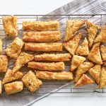 Cheese and Onion Puff Pastry Bites